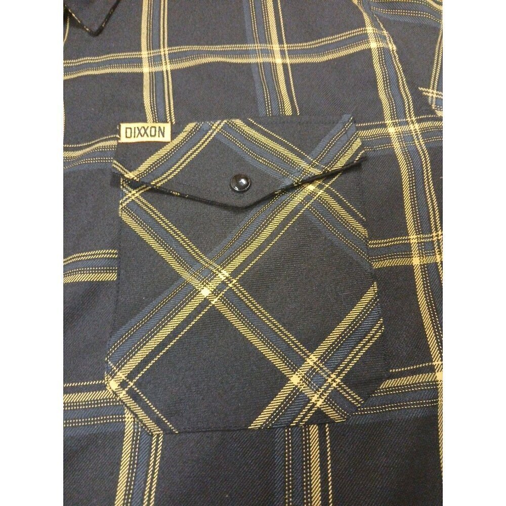 DIXXON FLANNEL‎ - VOLTAGE Black Snap Men's 2XT Shirt - Picture 6 of 12